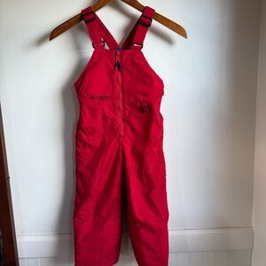 Columbia Snow Bib Pants size 4T